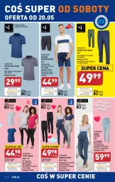 Gazetka promocyjna Aldi - ALDI ma to COŚ - Gazetka - ważna od 20.05 do 20.05.2023 - strona 12 - produkty: Gin, Bermudy, Kosz, T-shirt, Koszulka, Wełna, Legginsy, Spodnie, Fa