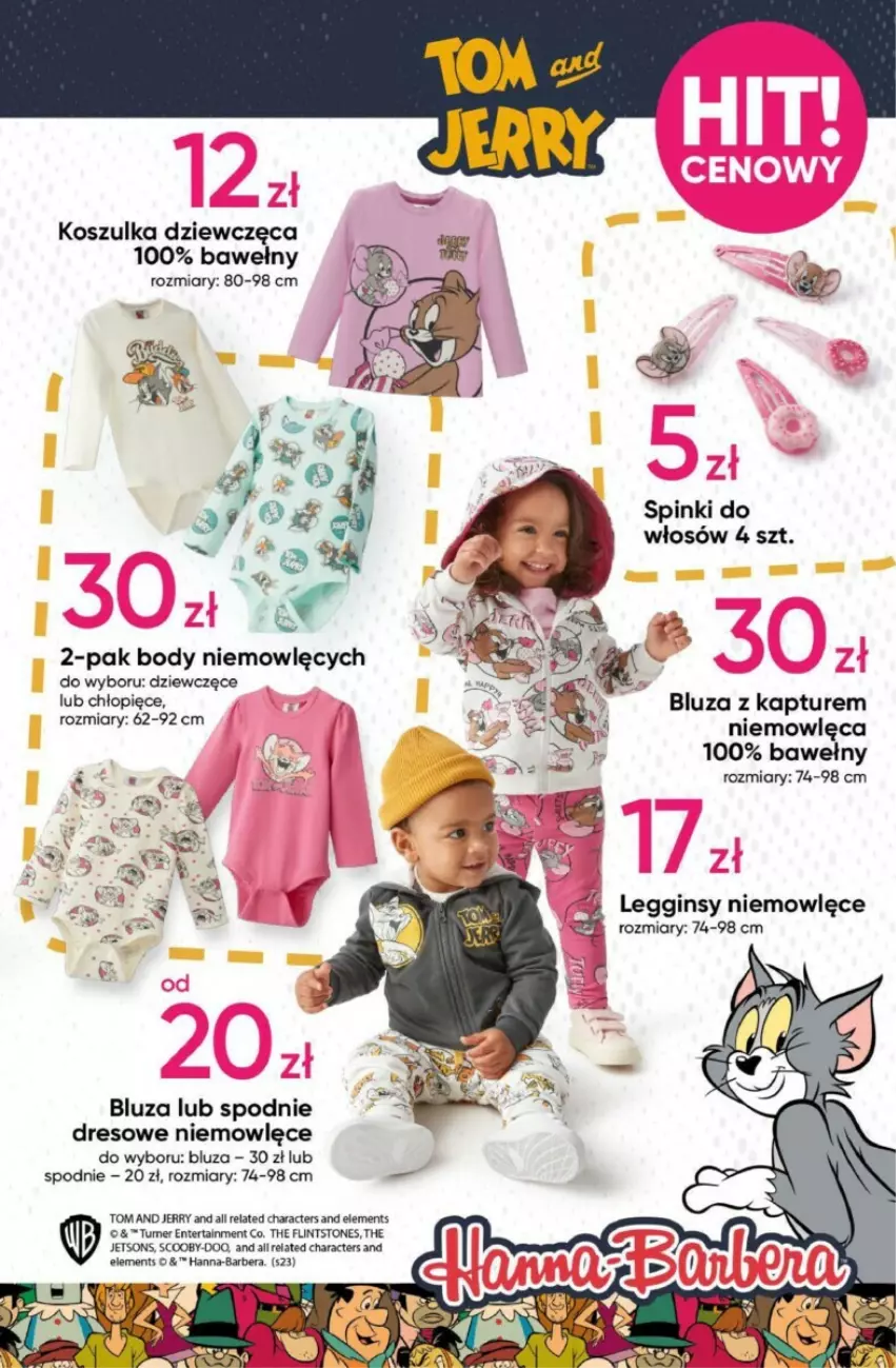 Gazetka promocyjna Pepco - ważna 04.01 do 10.01.2024 - strona 14 - produkty: Bluza, Bluza z kapturem, Body, Dres, Gin, Kosz, Koszulka, Legginsy, Spodnie, Spodnie dresowe