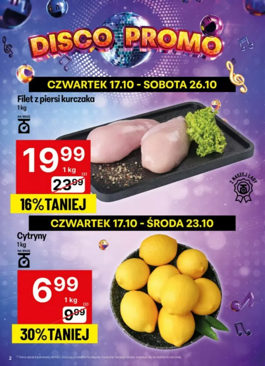 Gazetka promocyjna Delikatesy Centrum - ważna 21.10 do 27.10.2024 - strona 12 - produkty: Filet z piersi kurczaka, Kurczak