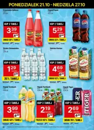 Gazetka promocyjna Delikatesy Centrum - Gazetka - ważna od 27.10 do 27.10.2024 - strona 26 - produkty: Rum, Tiger, Oranżada, Hellena, Tymbark, Woda, Napój, Cisowianka, Nektar, Hortex