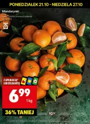 Gazetka promocyjna Delikatesy Centrum - Gazetka - ważna od 27.10 do 27.10.2024 - strona 5 - produkty: Mandarynki