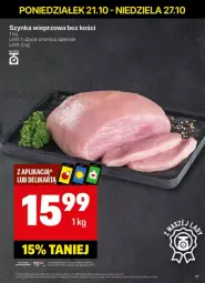 Gazetka promocyjna Delikatesy Centrum - Gazetka - ważna od 27.10 do 27.10.2024 - strona 9 - produkty: Szynka wieprzowa, Szynka