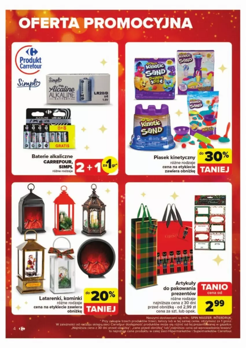 Gazetka promocyjna Carrefour - ważna 02.12 do 07.12.2024 - strona 34 - produkty: Baterie alkaliczne, Piasek kinetyczny, Pur