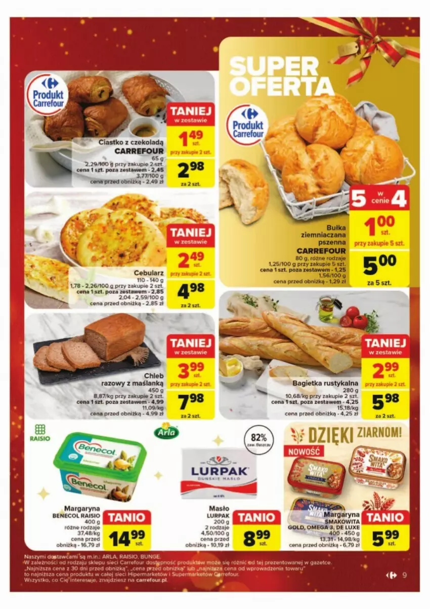 Gazetka promocyjna Carrefour - ważna 02.12 do 07.12.2024 - strona 43 - produkty: Lurpak, Margaryna, Masło