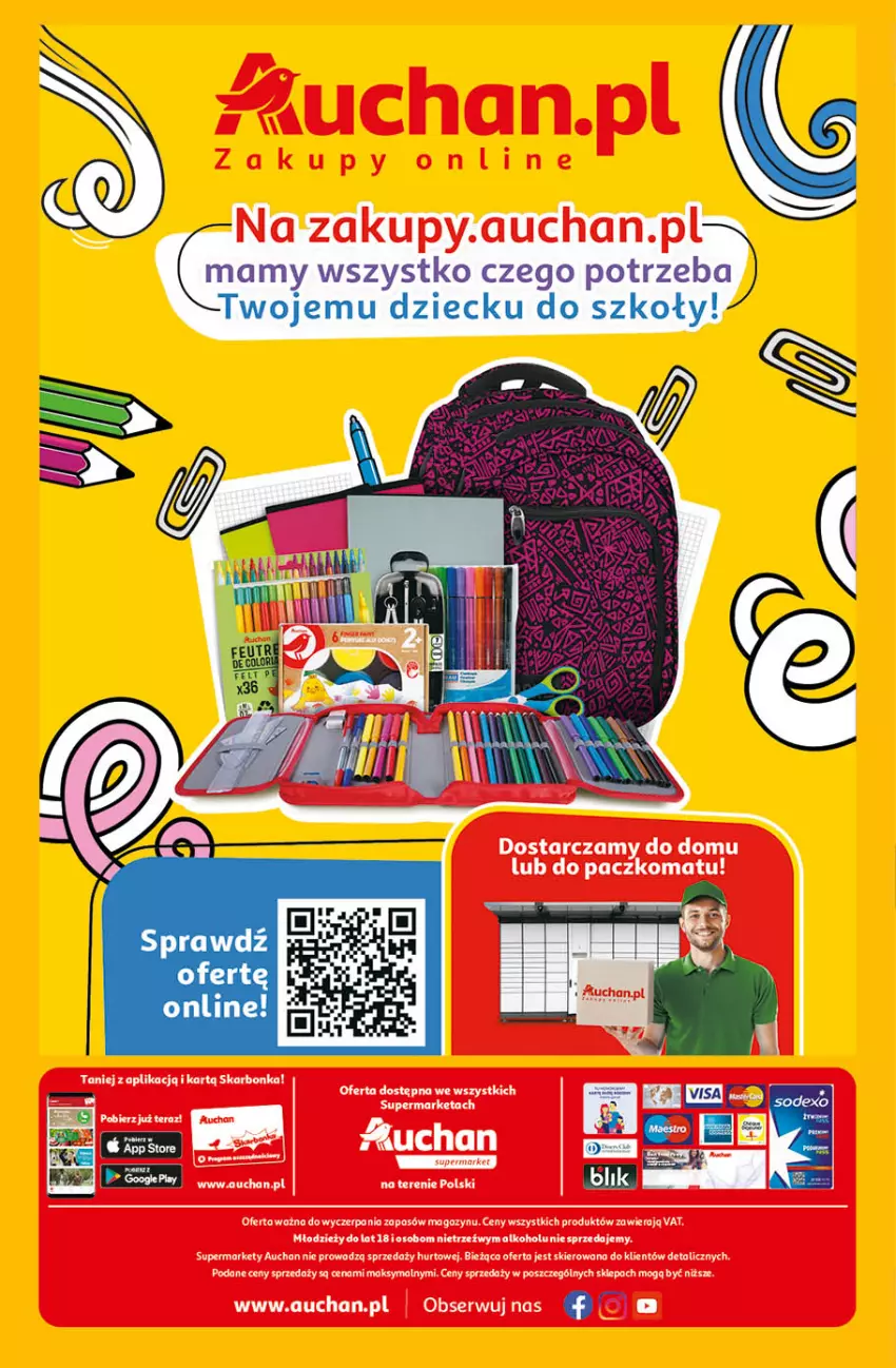 Gazetka promocyjna Auchan - Szkoła oszczędzania smaczne przeOferty Supermarkety - ważna 11.08 do 17.08.2022 - strona 12