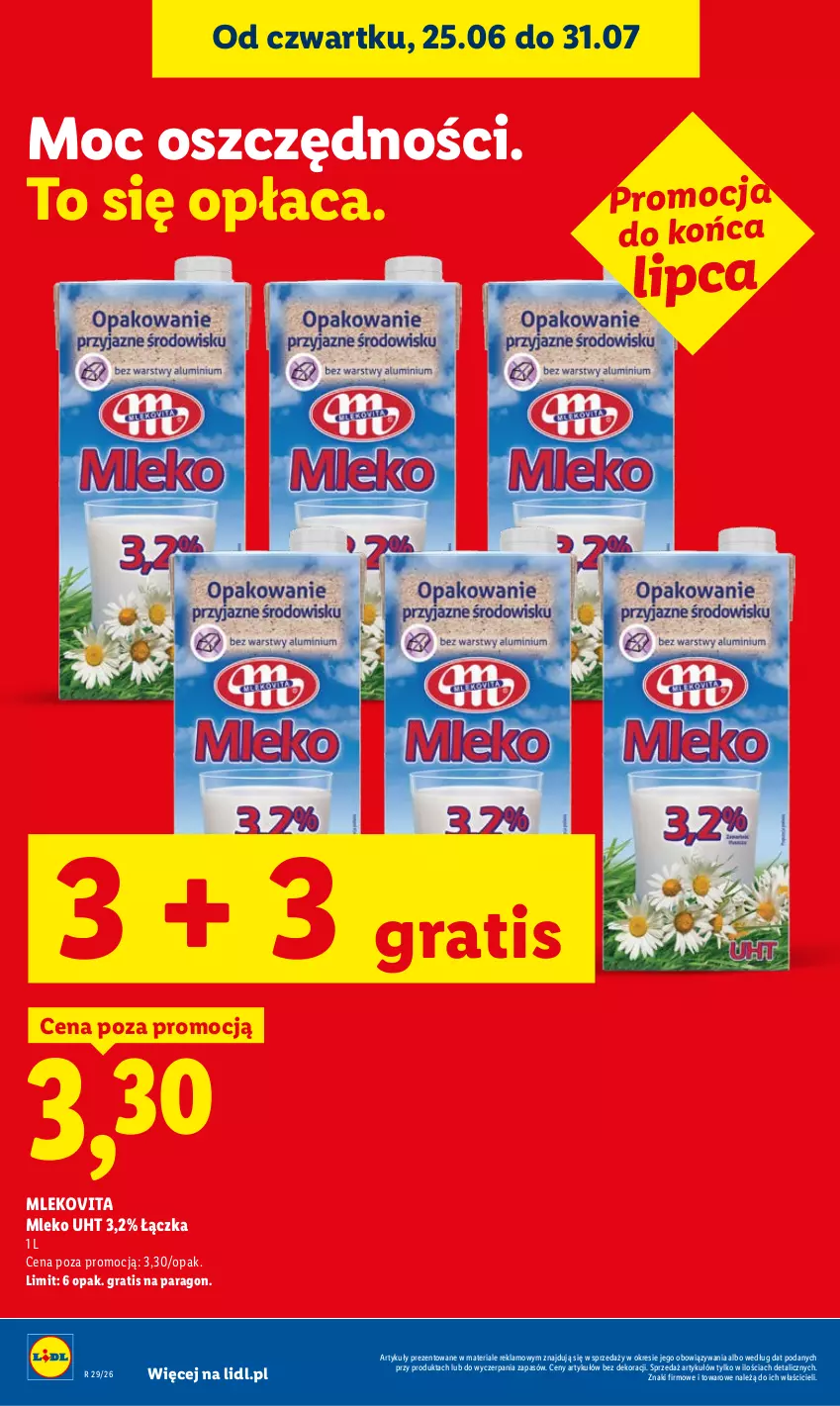 Gazetka promocyjna Lidl - Gazetka ważna od 13.07 do 15.07 - ważna 13.07 do 15.07.2026 - strona 4 - produkty: Gra, Mleko, Mlekovita
