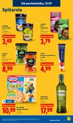 Gazetka promocyjna Lidl - Gazetka ważna od 13.07 do 15.07 - Gazetka - ważna od 15.07 do 15.07.2026 - strona 89 - produkty: Koncentrat pomidorowy, Gin, Zupa, Dr. Oetker, Pesto, Pizza, Oliwa