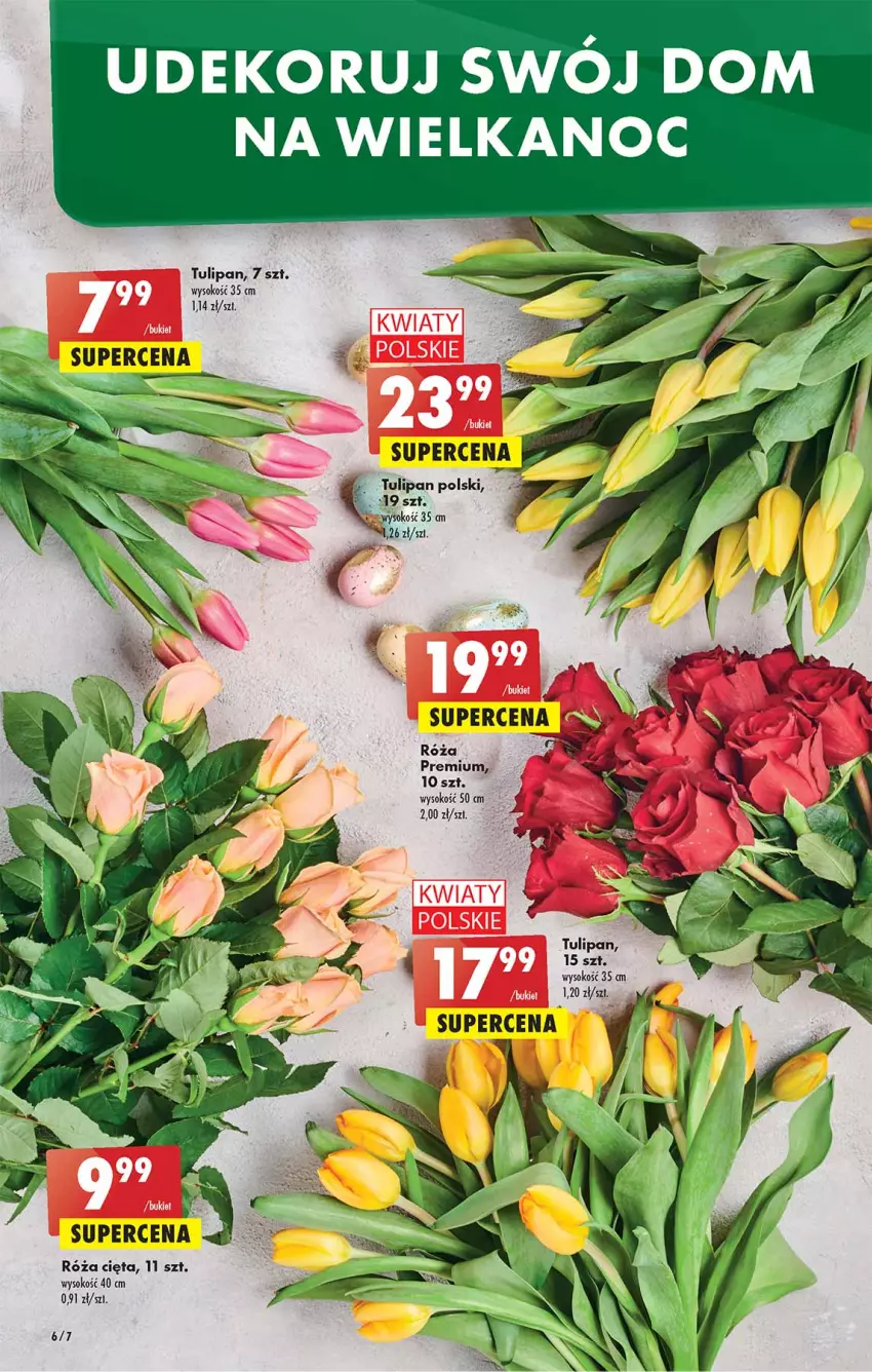Gazetka promocyjna Biedronka - W tym tygodniu - ważna 14.04 do 20.04.2022 - strona 6 - produkty: Róża, SEKO, Sok, Tulipan