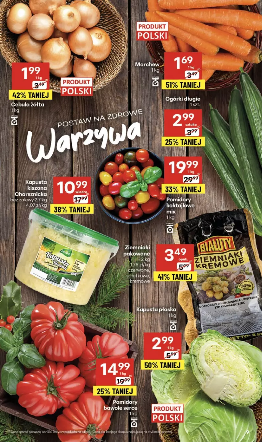 Gazetka promocyjna Delikatesy Centrum - Franczyza DC47 Czwartek - ważna 20.11 do 26.11.2025 - strona 9 - produkty: Cebula, Pomidory, Ser