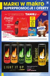 Gazetka promocyjna Makro - [Oferta specjalna] Marki w MAKRO - Gazetka - ważna od 26.07 do 26.07.2021 - strona 4 - produkty: Orzeszki, Coca-Cola, Napój gazowany, Felix, Orzeszki ziemne, Napój