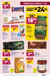 Gazetka promocyjna Aldi - SUPER SMACZNE OKAZJE - Gazetka - ważna od 11.09 do 11.09.2021 - strona 7 - produkty: Kawa rozpuszczalna, Por, Królewski, Big Milk, Kawa, Jacobs Krönung, Tera, Wawel, Tonik, Czekolada, Baton, Jacobs, Kakao, Kinder, Danie gotowe