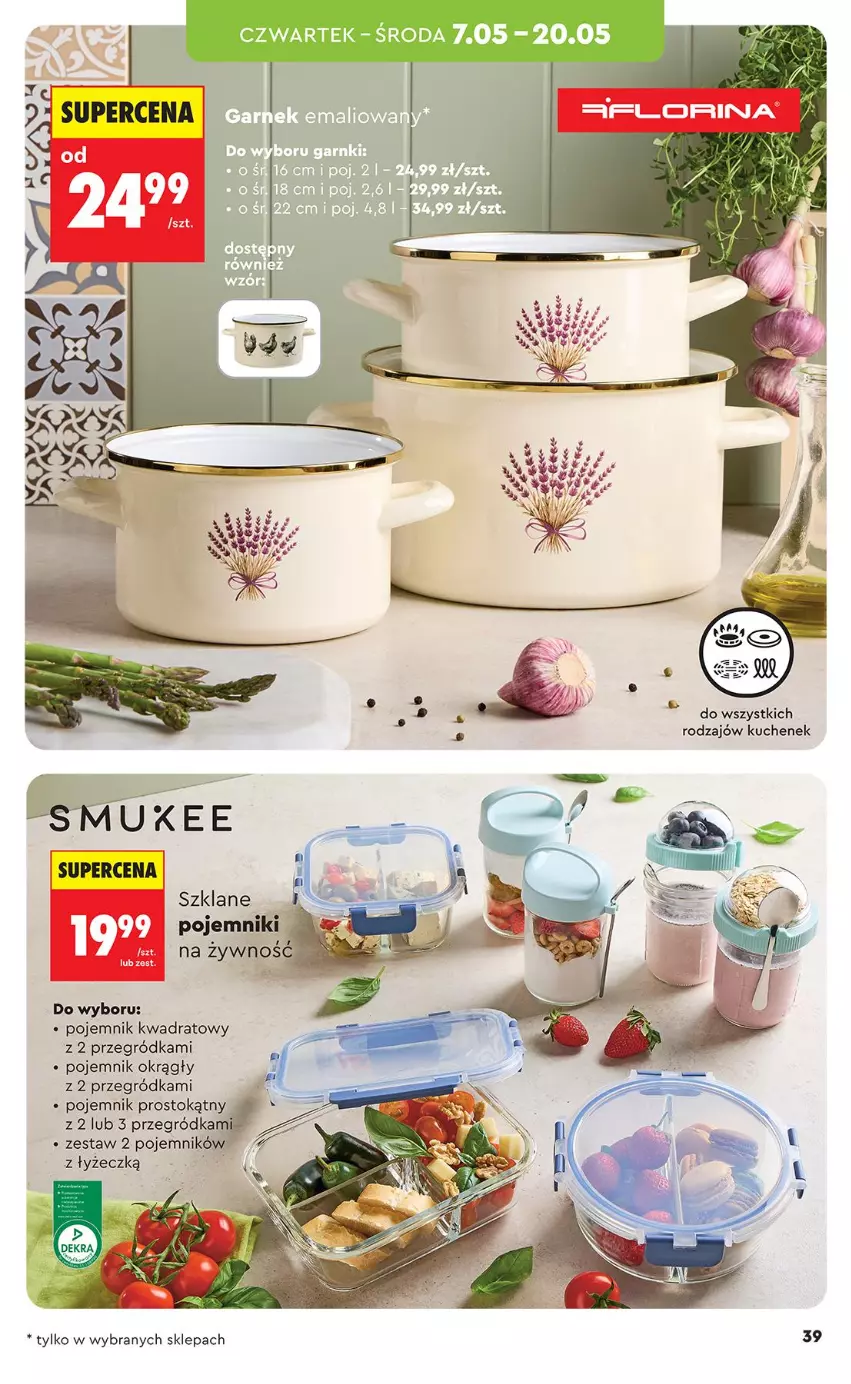 Gazetka promocyjna Biedronka - Okazje Tygodnia - ważna 04.05 do 16.05.2026 - strona 39 - produkty: Pojemnik