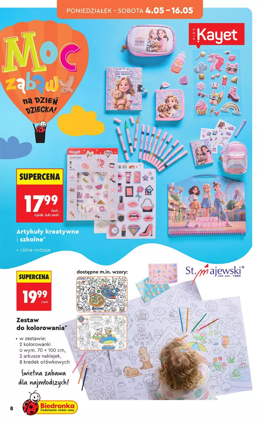 Gazetka promocyjna Biedronka - Okazje Tygodnia - ważna 04.05 do 16.05.2026 - strona 8 - produkty: Fa, Klej