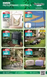 Gazetka promocyjna Biedronka - Okazje Tygodnia - Gazetka - ważna od 16.05 do 16.05.2026 - strona 55 - produkty: Stolik, Lodówka, Fotel, Ogród, Kosiarka
