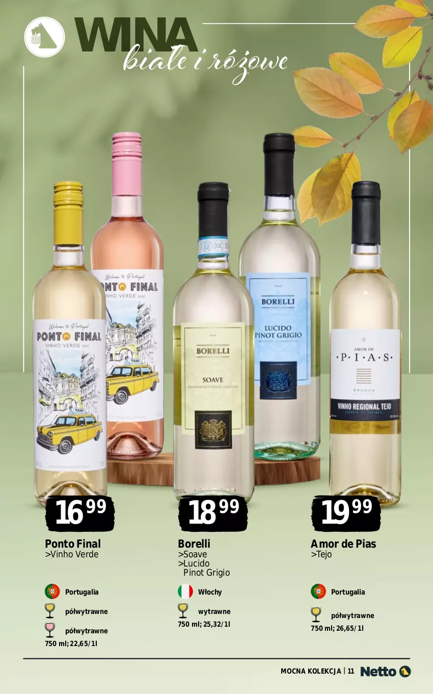 Gazetka promocyjna Netto - Alkohole - Wina - ważna 10.11 do 22.11.2025 - strona 11 - produkty: Pinot Grigio, Por
