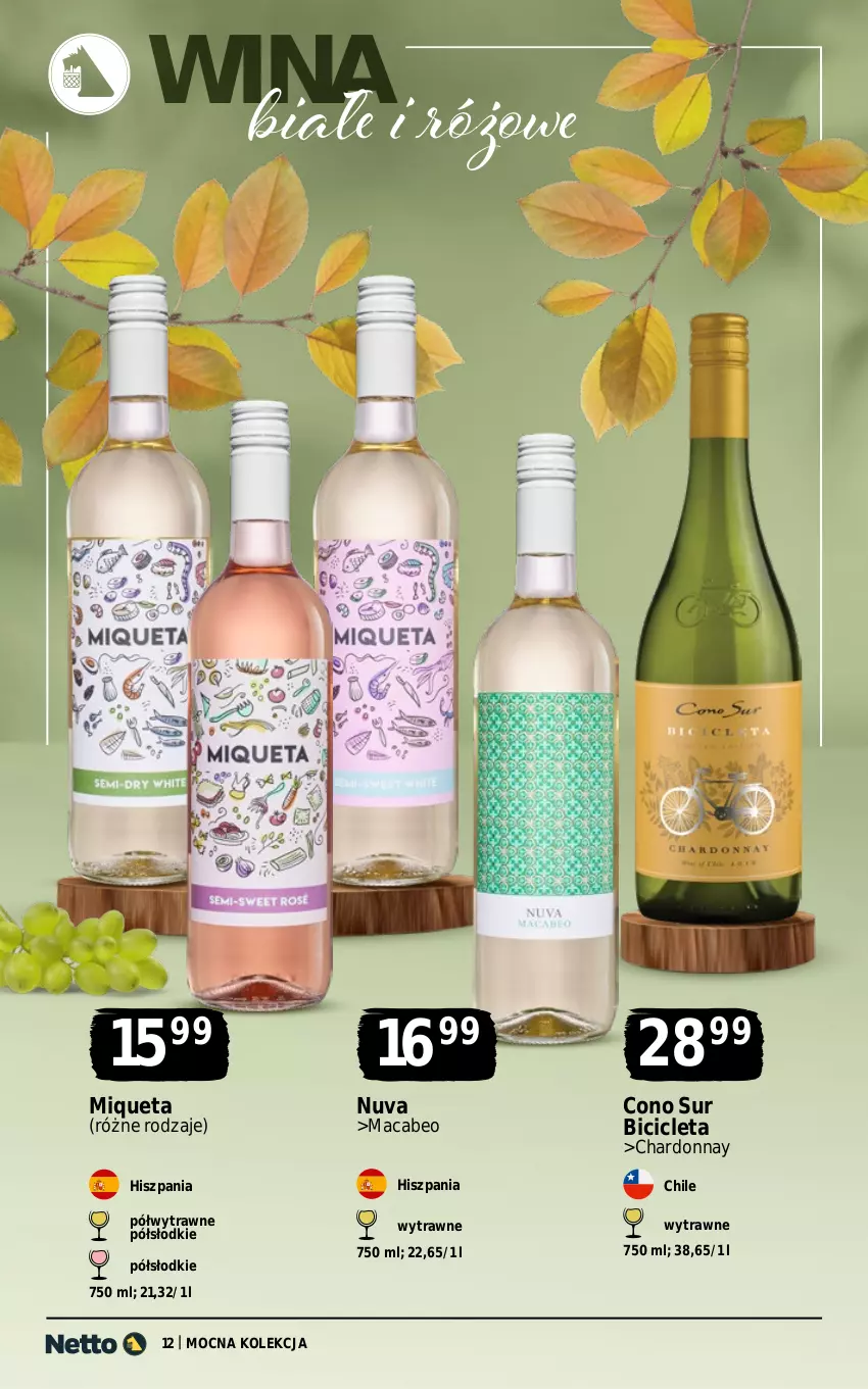 Gazetka promocyjna Netto - Alkohole - Wina - ważna 10.11 do 22.11.2025 - strona 12 - produkty: BIC, Chardonnay