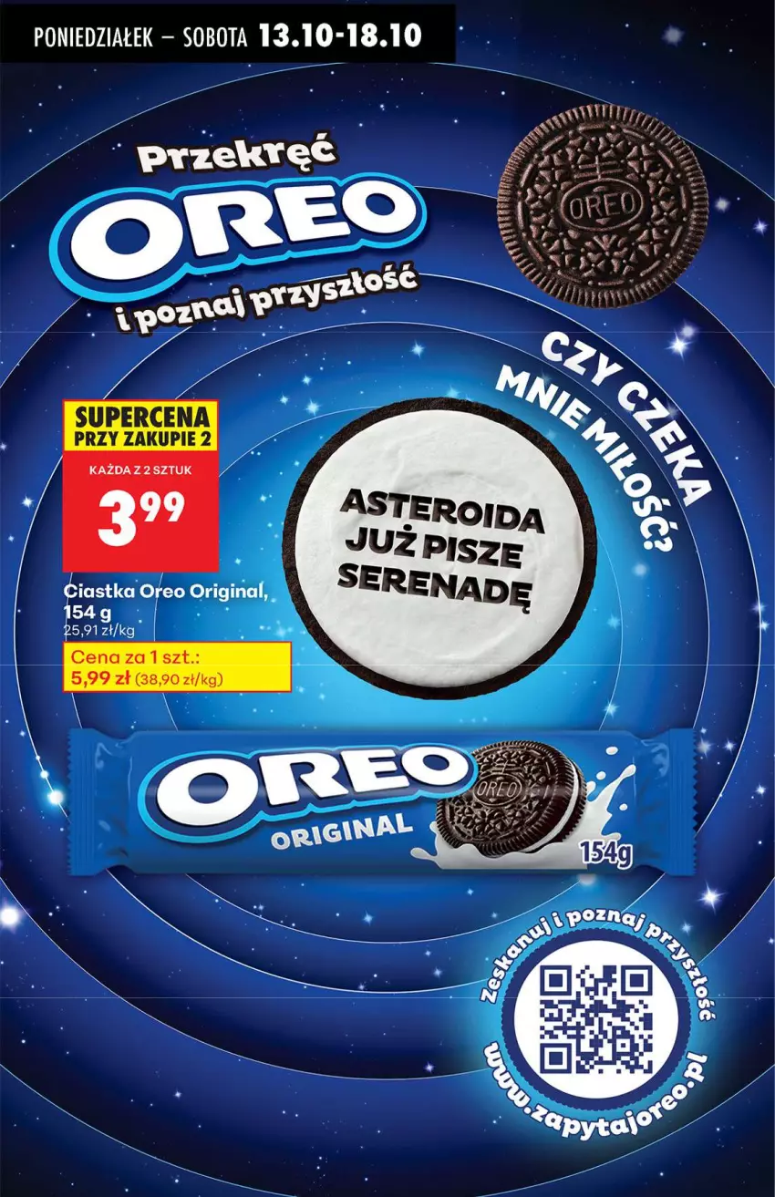 Gazetka promocyjna Biedronka - Od poniedziałku 13.10 - ważna 13.10 do 18.10.2025 - strona 69 - produkty: Ciastka, Oreo
