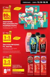 Gazetka promocyjna Biedronka - Od poniedziałku 13.10 - Gazetka - ważna od 18.10 do 18.10.2025 - strona 13 - produkty: Por, Gra, AEG, Pampers, Majtki, Pasta do zębów, Pieluchomajtki, Colgate, LG, Fa