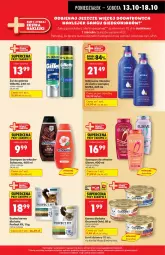 Gazetka promocyjna Biedronka - Od poniedziałku 13.10 - Gazetka - ważna od 18.10 do 18.10.2025 - strona 39 - produkty: Elseve, Gra, Booster, Mleczko do ciała, Mleczko, Schauma, Gourmet Gold, Szampon, Gillette, Nivea, Sucha karma