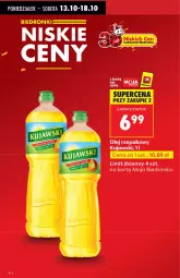 Gazetka promocyjna Biedronka - Od poniedziałku 13.10 - Gazetka - ważna od 18.10 do 18.10.2025 - strona 4 - produkty: Kujawski, Olej rzepakowy, Olej