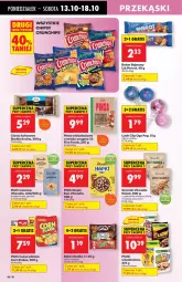 Gazetka promocyjna Biedronka - Od poniedziałku 13.10 - Gazetka - ważna od 18.10 do 18.10.2025 - strona 48 - produkty: Corn flakes, Gra, Chipsy, Płatki owsiane, Crunchips, Baton, Granola, Kokos, Fa