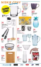 Gazetka promocyjna E Leclerc - Gazetka - ważna od 14.05 do 14.05.2022 - strona 12 - produkty: Pojemnik szklany, Top, Sos, Por, Dzbanek, Ananas, Kosz, Salaterka, Pojemnik, Sałat, Karafka, Talerz, Filiżanka, Kubek, Kieliszek