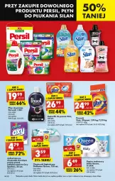 Gazetka promocyjna Biedronka - Gazetka - ważna od 22.04 do 22.04.2023 - strona 44 - produkty: Płyn do prania, Sok, Papier, Persil, Papier toaletowy, LANA, Vizir, Silan, Płyn do płukania, Chusteczki, Perwoll, Kapsułki do prania, HP, Fa