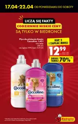 Gazetka promocyjna Biedronka - Gazetka - ważna od 22.04 do 22.04.2023 - strona 5 - produkty: Ser, Coccolino, Płyn do płukania