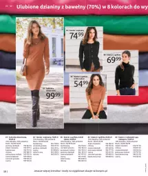 Gazetka promocyjna Bonprix - Na tropie zimy - Gazetka - ważna od 20.04 do 20.04.2022 - strona 60 - produkty: Sweter, Top, Gra, Granat, Kawa, Kozaki, Wełna, Sukienka
