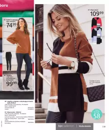 Gazetka promocyjna Bonprix - Na tropie zimy - Gazetka - ważna od 20.04 do 20.04.2022 - strona 61 - produkty: Sweter, Top, Gin, Gra, Granat, Kawa, Wełna