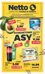 Gazetka promocyjna Netto - Artykuły spożywcze - Gazetka - ważna od 30.11 do 30.11.2022 - strona 1 - produkty: Sos, Jaja, Coca-Cola, Fanta, Sprite, Jaja z wolnego wybiegu, Lisner, Fa