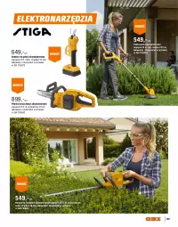 Gazetka promocyjna Obi - Gazetka OBI - Gazetka - ważna od 15.11 do 15.11.2024 - strona 157 - produkty: Noż, Nożyce, Sekator, Warka, Kasza, Akumulator