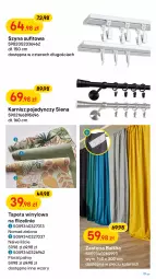 Gazetka promocyjna Castorama - Gazetka - ważna od 24.07 do 24.07.2022 - strona 21 - produkty: Plafon, Tapeta, Por, Zasłona, Karnisz, Plafon LED, Szyna, Flora, Lampa, Lampa wisząca