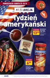 Gazetka promocyjna Aldi - Katalog spożywczy - Gazetka - ważna od 30.10 do 30.10.2021 - strona 12 - produkty: Sos, Gin, Hot dog, Parówki, Tera, Parówki hot dog