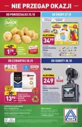 Gazetka promocyjna Aldi - Katalog spożywczy - Gazetka - ważna od 30.10 do 30.10.2021 - strona 28 - produkty: Por, Gry, Mięsne specjały, O nas, Ziemniaki, Kamera, Schab wieprzowy, Biuro, Obraz, Akumulator