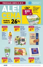 Gazetka promocyjna Aldi - Katalog spożywczy - Gazetka - ważna od 30.10 do 30.10.2021 - strona 6 - produkty: Mozzarella, Cheddar, Ser, Por, Koc, Gin, Twaróg, Piątnica, Lodówka, Mlekovita, Tera, Serek, Serek twarogowy, Edam, Twaróg półtłusty, POLMLEK, Gouda, Mleko