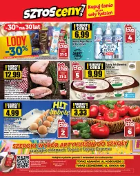 Gazetka promocyjna Topaz - Gazetka - Gazetka - ważna od 06.09 do 06.09.2023 - strona 24 - produkty: Kurczak, Top, Koc, Jaja, Dada, Lody, Waga, Olej