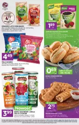 Gazetka promocyjna Stokrotka - Stokrotka Express - Gazetka - ważna od 12.02 do 12.02.2025 - strona 3 - produkty: Warzywa, Sok, Napój gazowany, Danio, Owoce, Napój, Bułka, Krakersy, Mięso