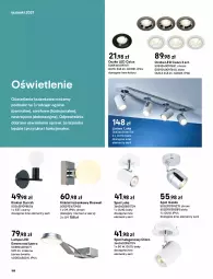 Gazetka promocyjna Castorama - Katalog Łazienki 2021 - Gazetka - ważna od 31.12 do 31.12.2021 - strona 188 - produkty: Plafon, Halo, Ser, Salsa, Pasek, Spot halogenowy, Lampa LED, Oświetlenie łazienkowe, Plafon LED, Lampa, Mamba, Lustro, Listwa