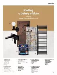 Gazetka promocyjna Castorama - Katalog Łazienki 2021 - Gazetka - ważna od 31.12 do 31.12.2021 - strona 27 - produkty: Bateria umywalkowa, Grzejnik, Ser, Papier, Grzejnik łazienkowy, Kosz, Bateria, Gres, Dulux, Miska, Fa