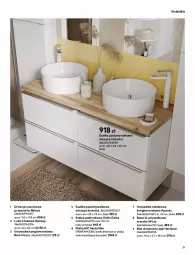 Gazetka promocyjna Castorama - Katalog Łazienki 2021 - Gazetka - ważna od 31.12 do 31.12.2021 - strona 31 - produkty: Bateria umywalkowa, Sok, Mus, Rama, Szafka, Ręcznik, Bateria, Dzieci, Umywalka, Drzwi, Astor, Lustro, Miska