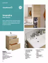 Gazetka promocyjna Castorama - Katalog Łazienki 2021 - Gazetka - ważna od 31.12 do 31.12.2021 - strona 34 - produkty: Bateria umywalkowa, Gra, Zlew, Szafka, Syfon, Bateria, Umywalka, Lustro