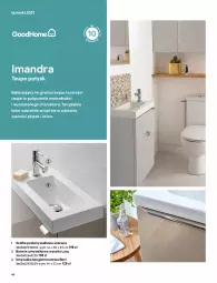 Gazetka promocyjna Castorama - Katalog Łazienki 2021 - Gazetka - ważna od 31.12 do 31.12.2021 - strona 40 - produkty: Bateria umywalkowa, Top, Sok, Por, Gra, Rama, Tran, LANA, Szafka, Syfon, Bateria, Umywalka, Astor