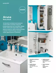 Gazetka promocyjna Castorama - Katalog Łazienki 2021 - Gazetka - ważna od 31.12 do 31.12.2021 - strona 54 - produkty: Por, Rama, Tran, Szafka, Umywalka, Astor, Meble