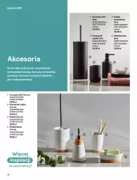 Gazetka promocyjna Castorama - Katalog Łazienki 2021 - Gazetka - ważna od 31.12 do 31.12.2021 - strona 72 - produkty: Rama, Szczotka, Mydelniczka, Kubek, Dozownik, Astor, Dozownik mydła