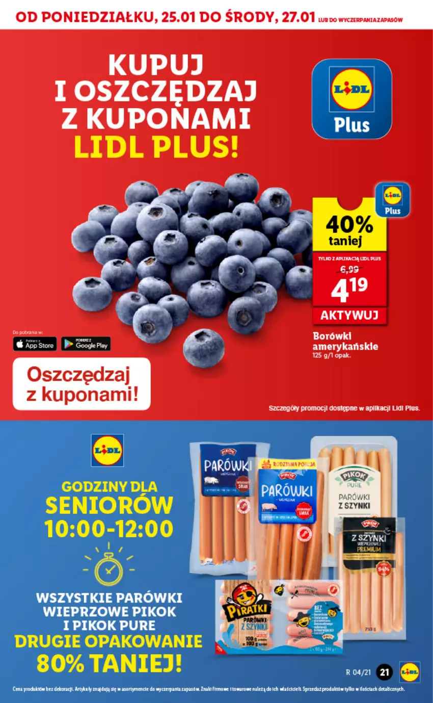 Gazetka promocyjna Lidl - GAZETKA - ważna 25.01 do 27.01.2021 - strona 21