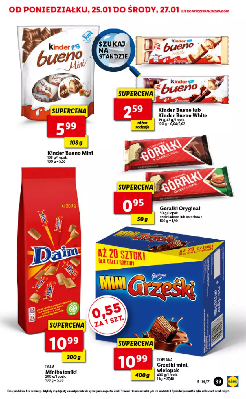 Gazetka promocyjna Lidl - GAZETKA - ważna 25.01 do 27.01.2021 - strona 39