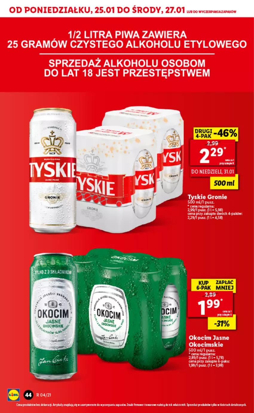 Gazetka promocyjna Lidl - GAZETKA - ważna 25.01 do 27.01.2021 - strona 44