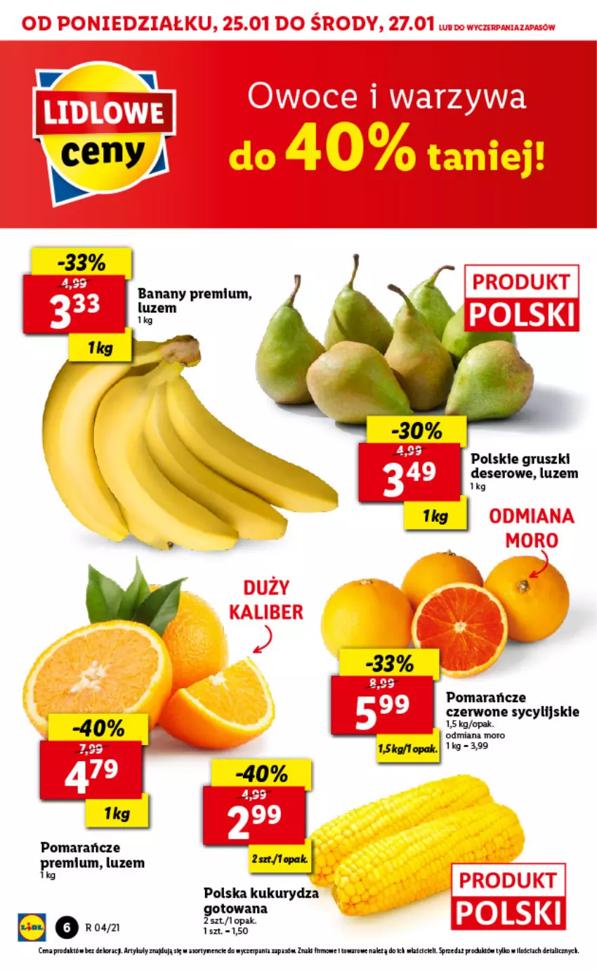 Gazetka promocyjna Lidl - GAZETKA - ważna 25.01 do 27.01.2021 - strona 6