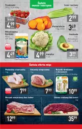 Gazetka promocyjna Stokrotka - Supermarket - Gazetka - ważna od 09.03 do 09.03.2022 - strona 9 - produkty: Kurczak, Chrzan, Kalafior, Truskawki, Pomarańcze, Siatka, Udziec wołowy, Boczek, Seler naciowy, Golonka wieprzowa, Boczek wieprzowy